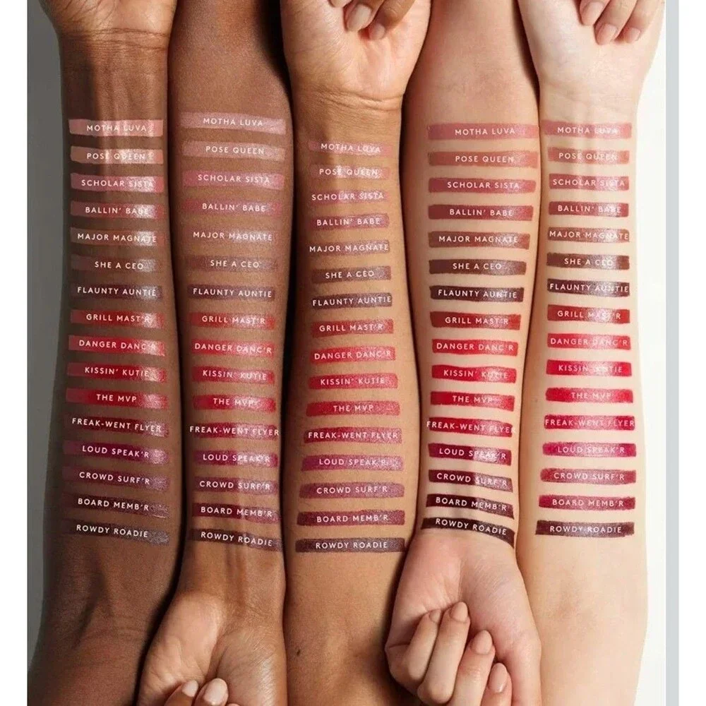 FENTY BEAUTY Kissin Kutie w/Refillable Metallic RED Case*discontinued